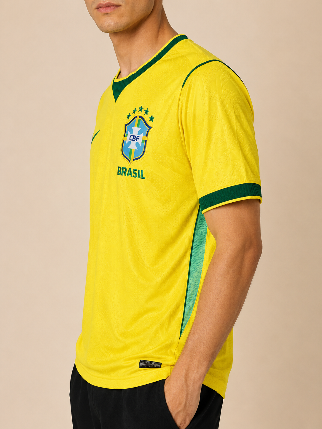 Camisa Seleção Premium Amarela