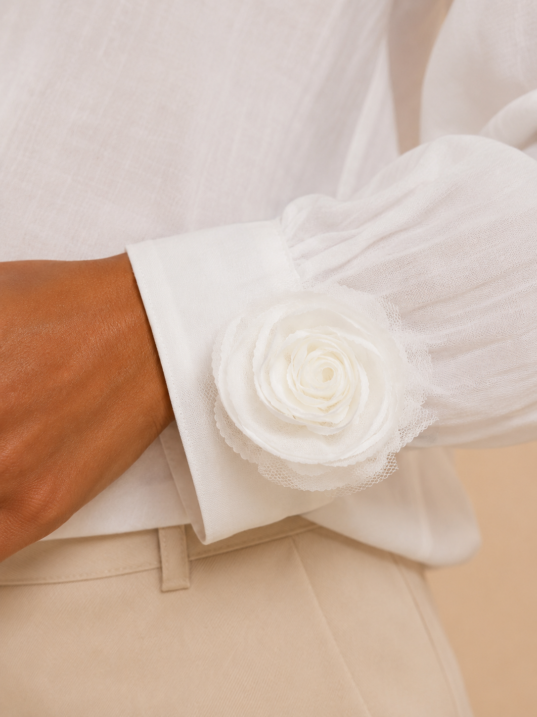 Camisa Rosas Elegance