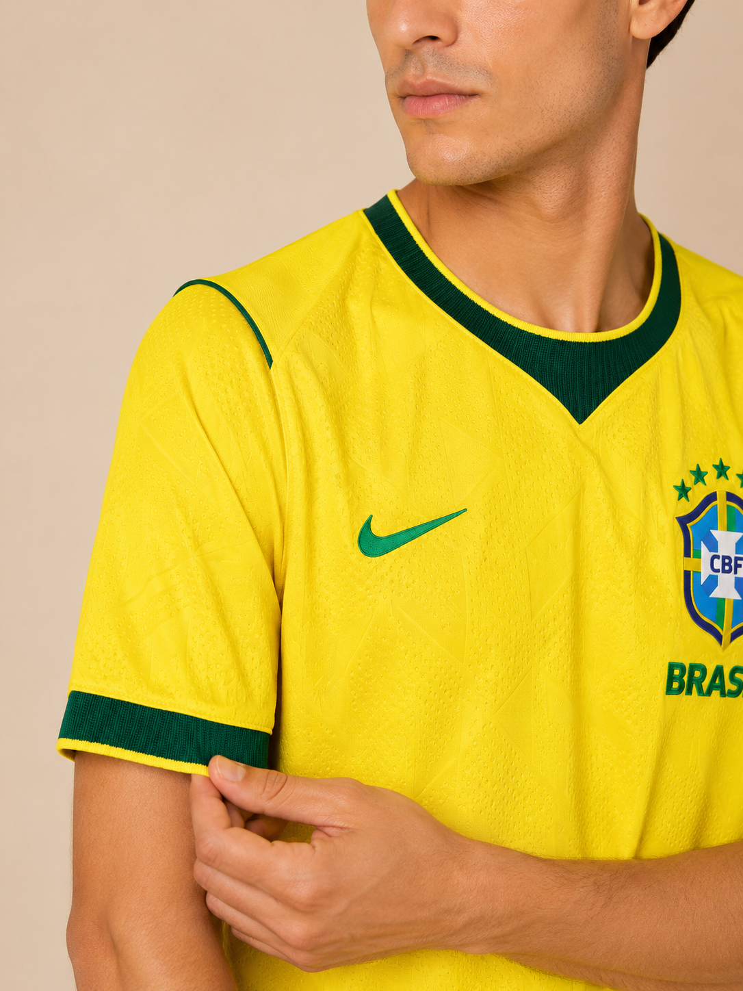 Camisa Seleção Premium Amarela