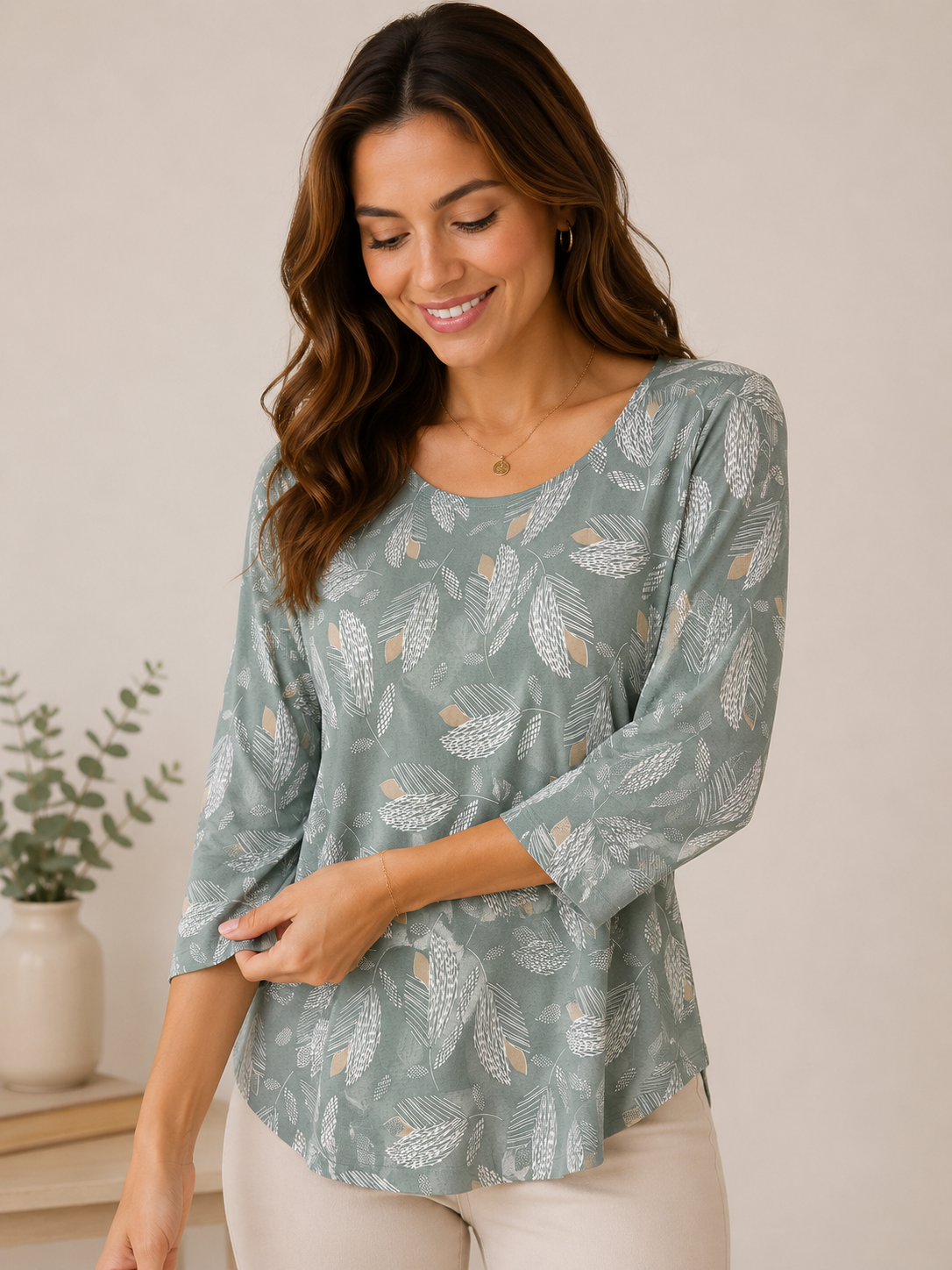 Blusa Charm 3/4