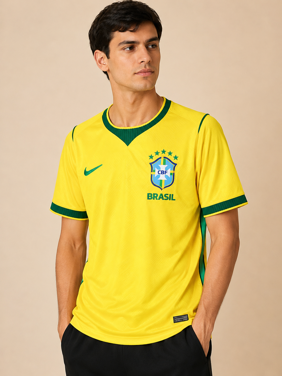 Camisa Seleção Premium Amarela