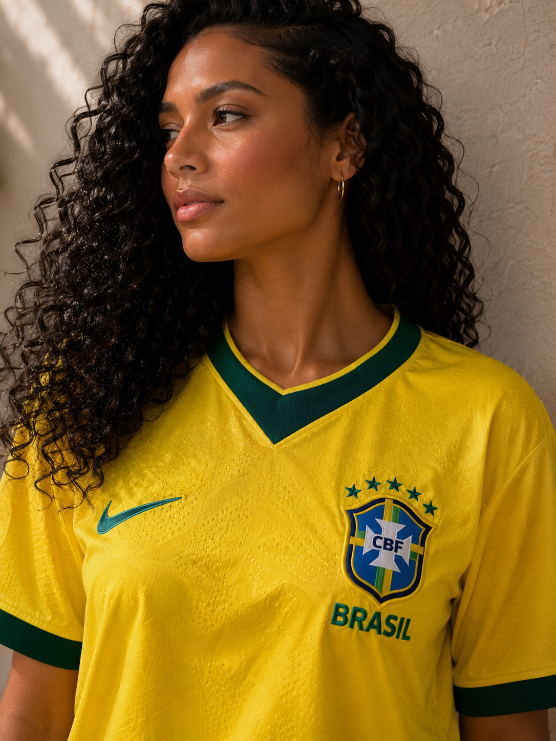 Camisa Seleção Premium Amarela