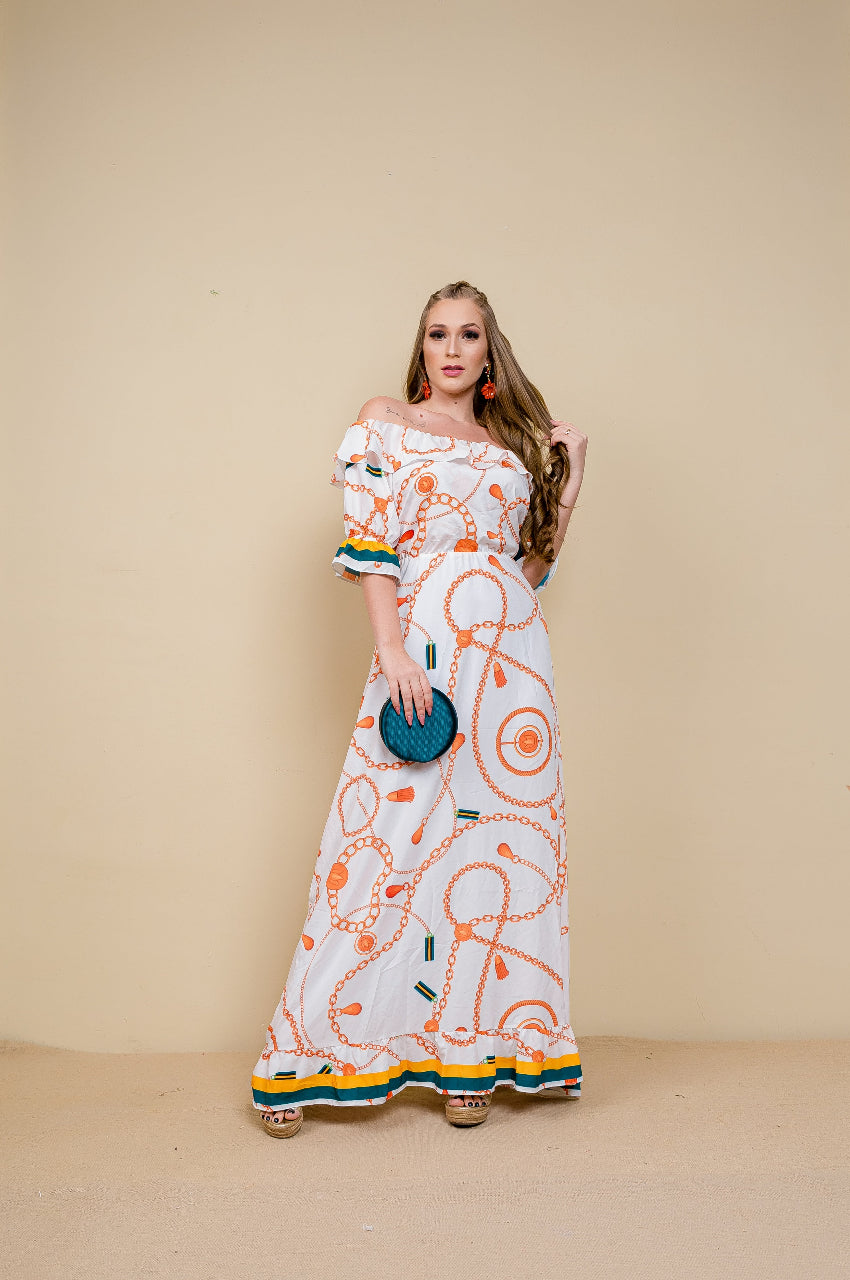 Vestido Elo de Ouro