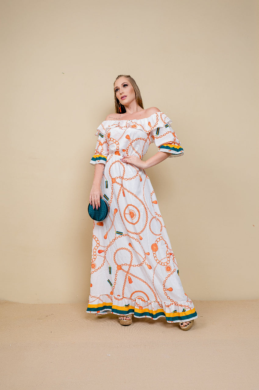 Vestido Elo de Ouro