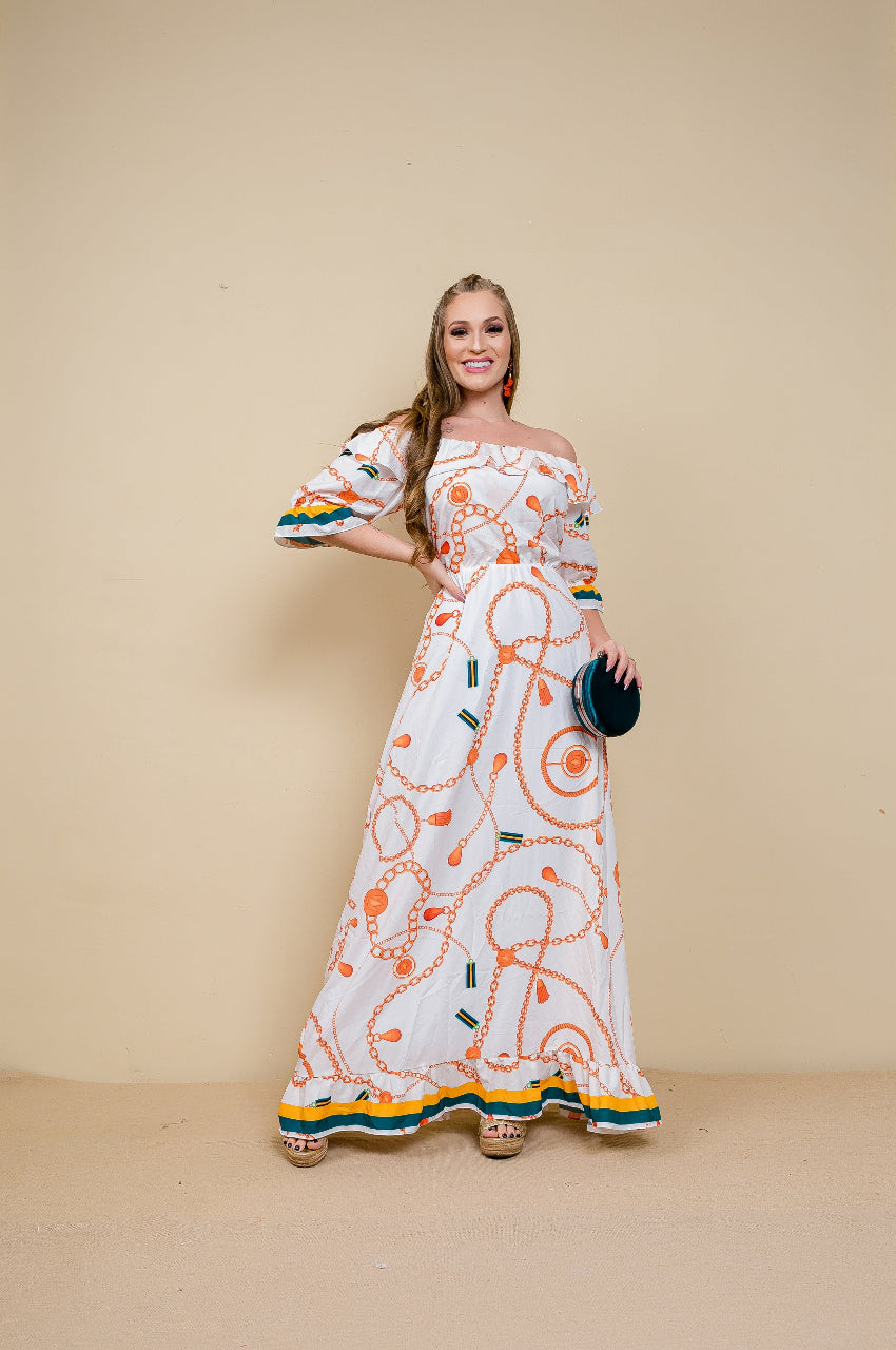 Vestido Elo de Ouro