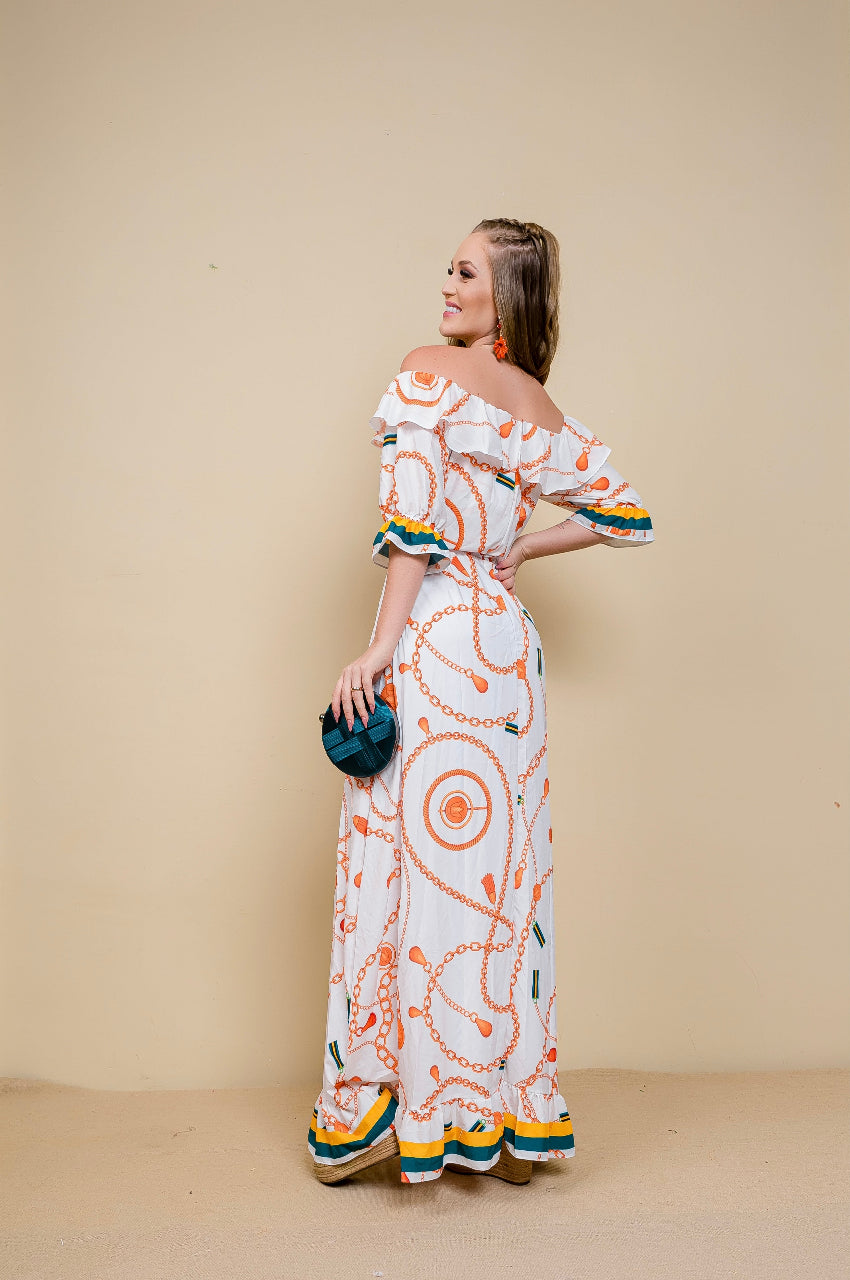 Vestido Elo de Ouro